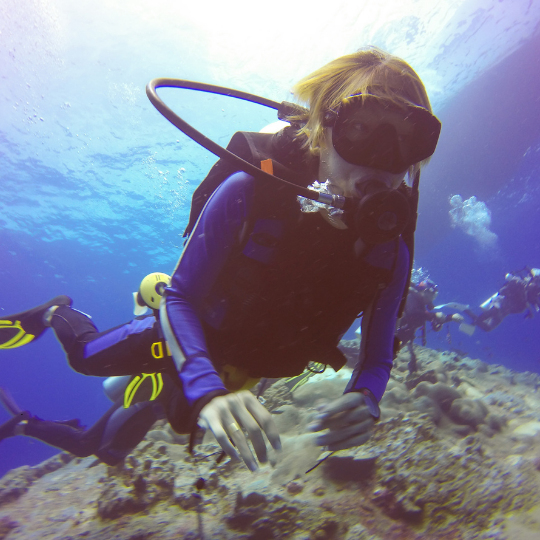 challenging diving